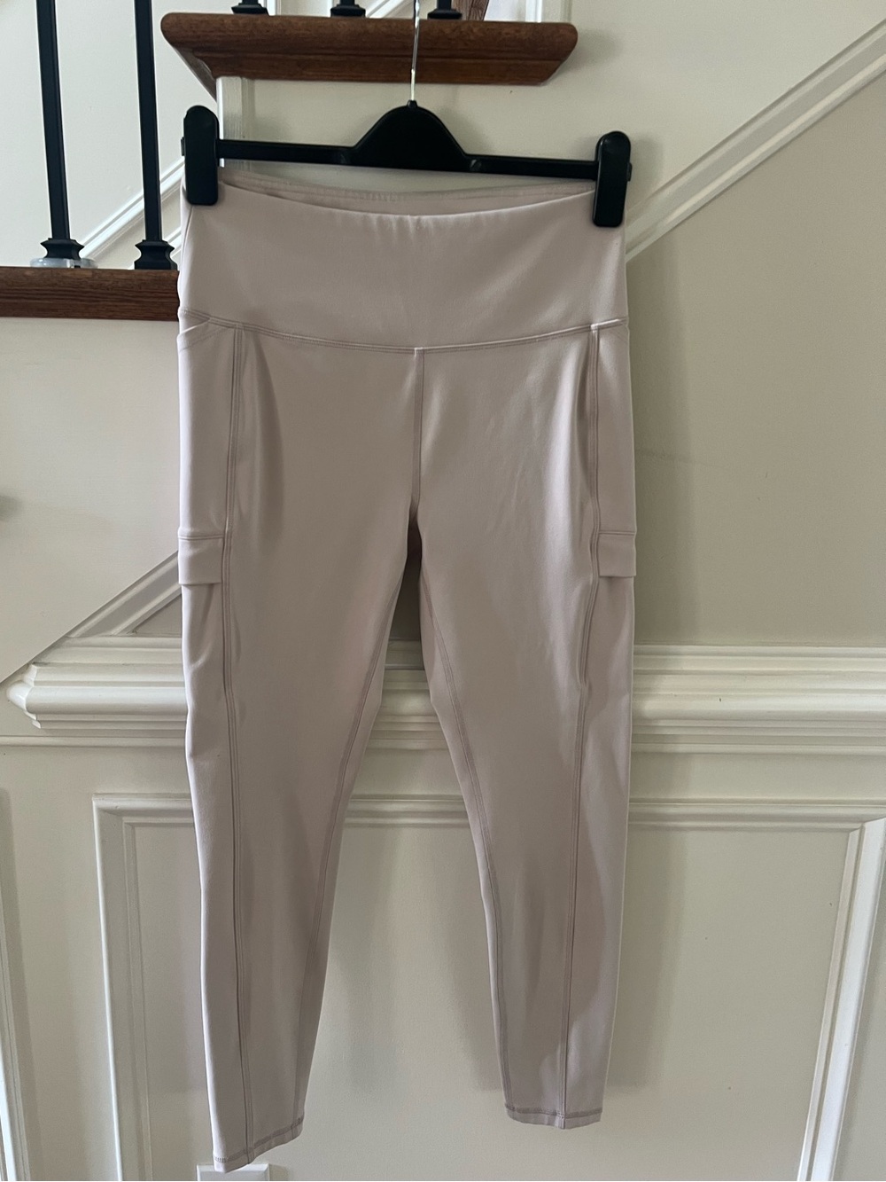 Avalanche Light Mauve High-Waist Pocket Leggings